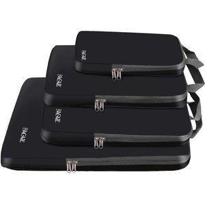 4 Pack  Compression Packing Cubes Travel Accessories Expandable Organizers